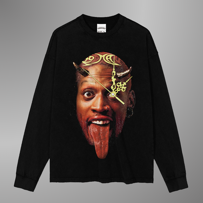 RODMAN BIG FACE TEE[LS] V4