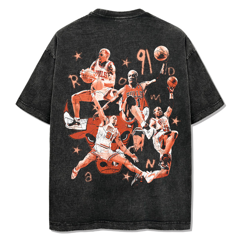 CAMISETA VINTAGE DE RODMAN 