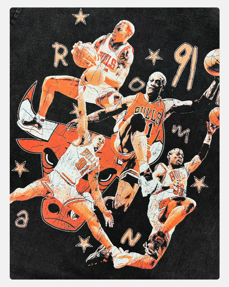 CAMISETA VINTAGE DE RODMAN 