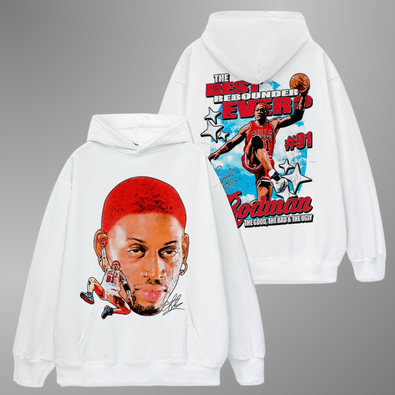 SUDADERA CON CAPUCHA RODMAN N.° 91 