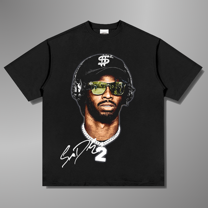 SHEDEUR SANDERS BIG FACE TEE