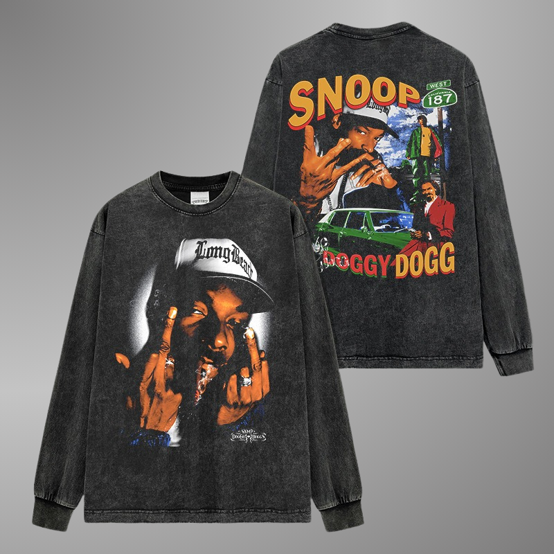 SNOOP DOGG BIG FACE TEE[LS] V2