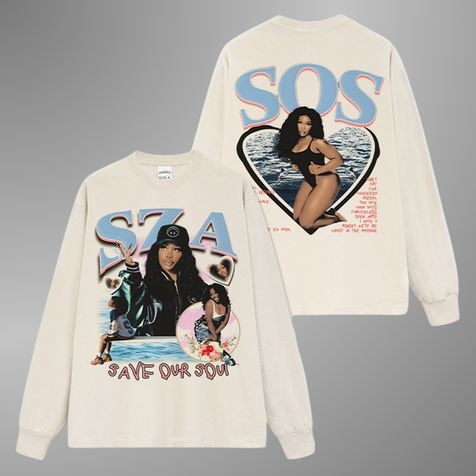 T-SHIRT SZA SOS [LS] 