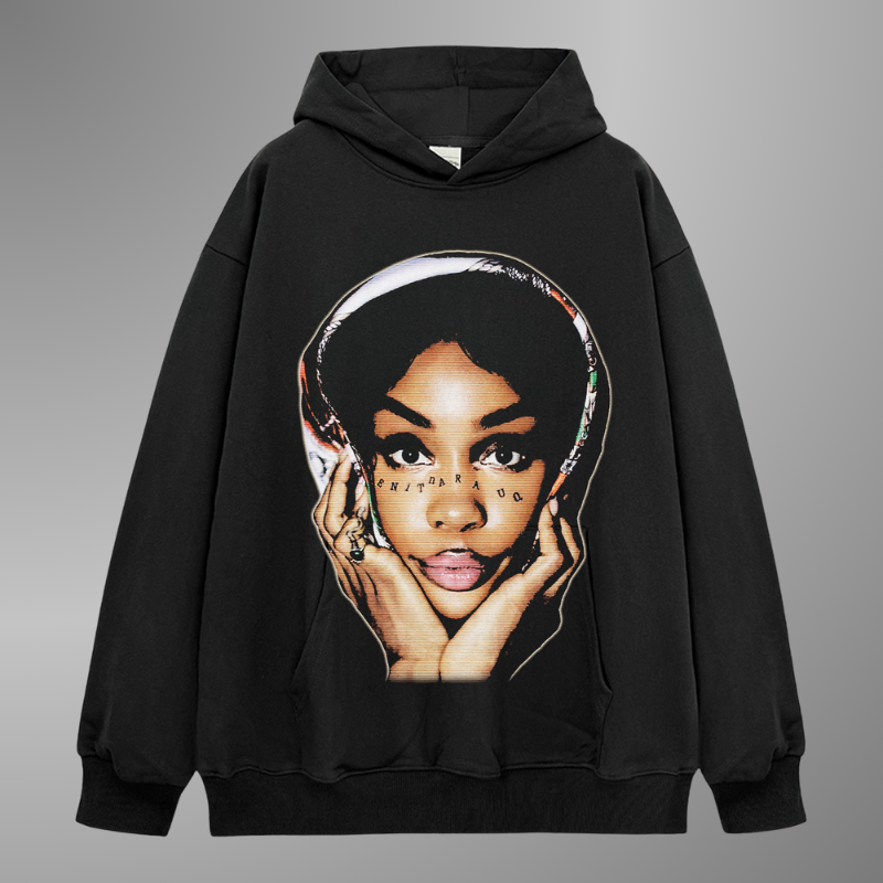 SZA BIG FACE HOODIE