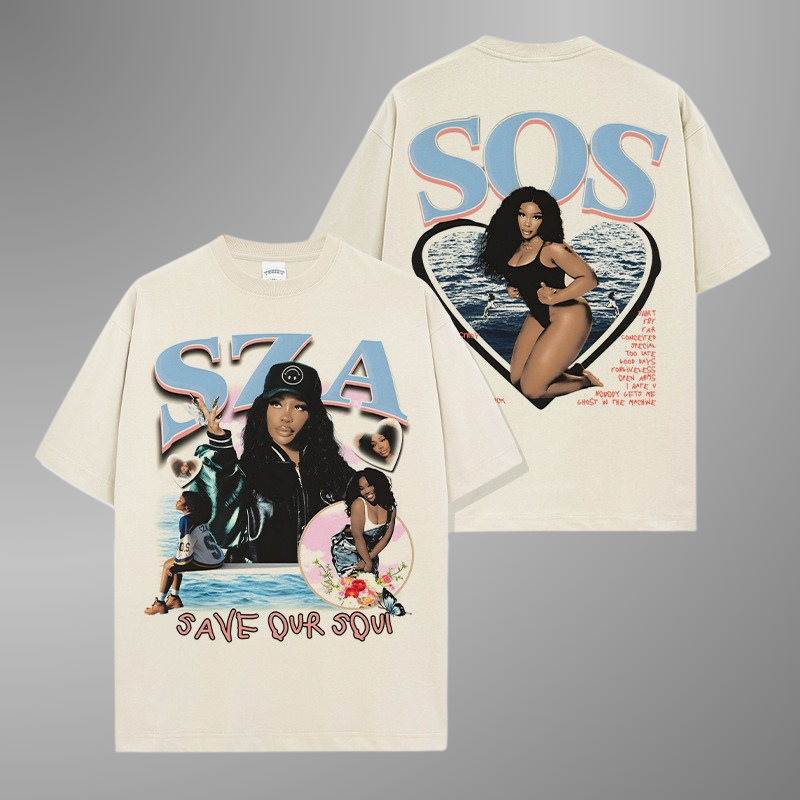 T-SHIRT SZA SOS 