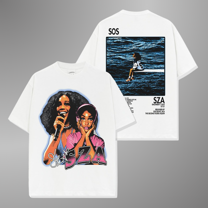 SZA SOS TEE V2