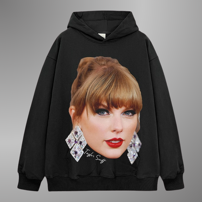 TAYLOR SWIFT BIG FACE HOODIE