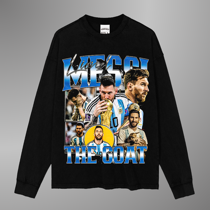 THE GOAT MESSI TEE[LS]