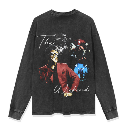 THE WEEKND BIG FACE TEE[LS] V2