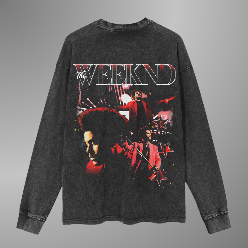 THE WEEKND BIG FACE TEE[LS]