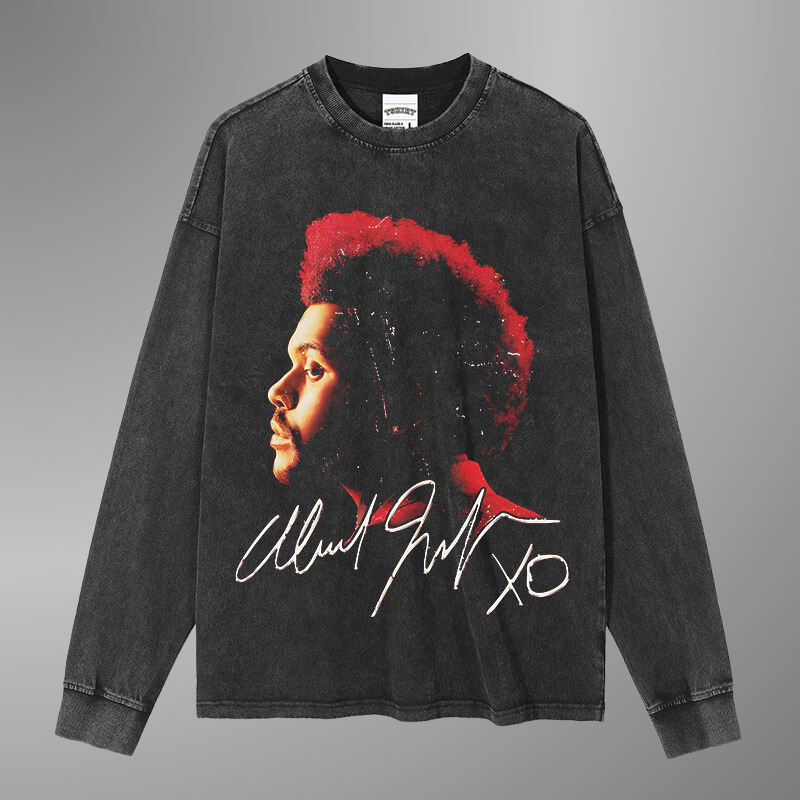 THE WEEKND BIG FACE TEE[LS]