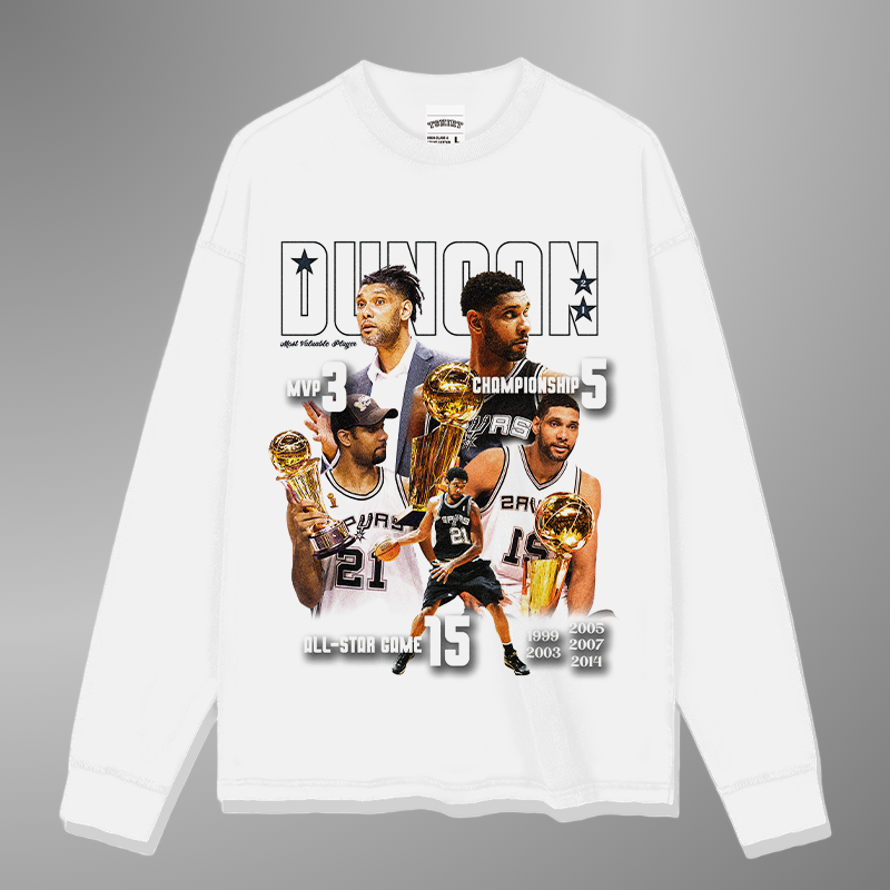 TIM DUNCAN TEE[LS]