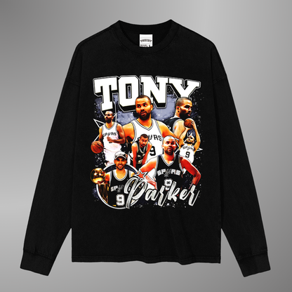 T-SHIRT TONY PARKER [À MANCHES LONGUES]