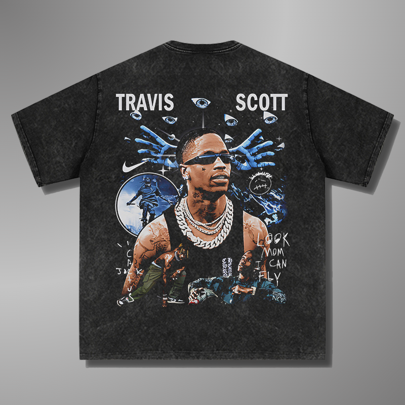 T-SHIRT TRAVIS SCOTT BIG FACE V3