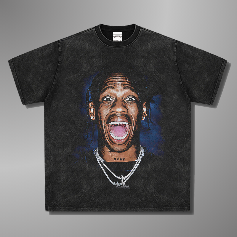 T-SHIRT TRAVIS SCOTT BIG FACE V3