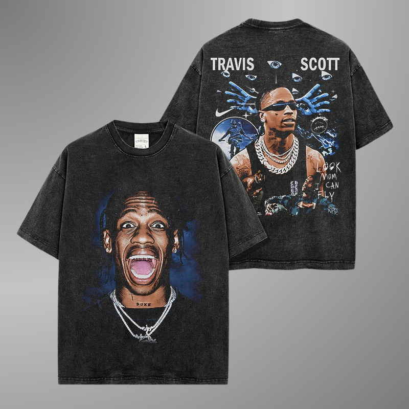 T-SHIRT TRAVIS SCOTT BIG FACE V3