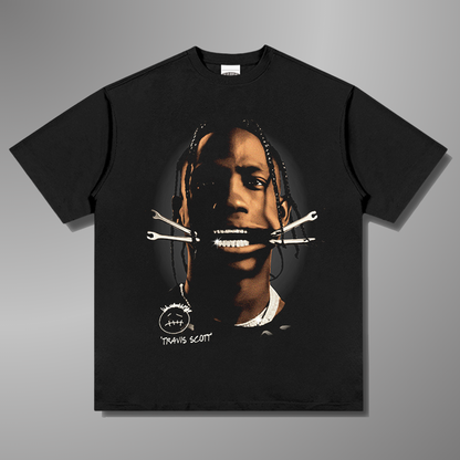 TRAVIS SCOTT BIG FACE TEE V2