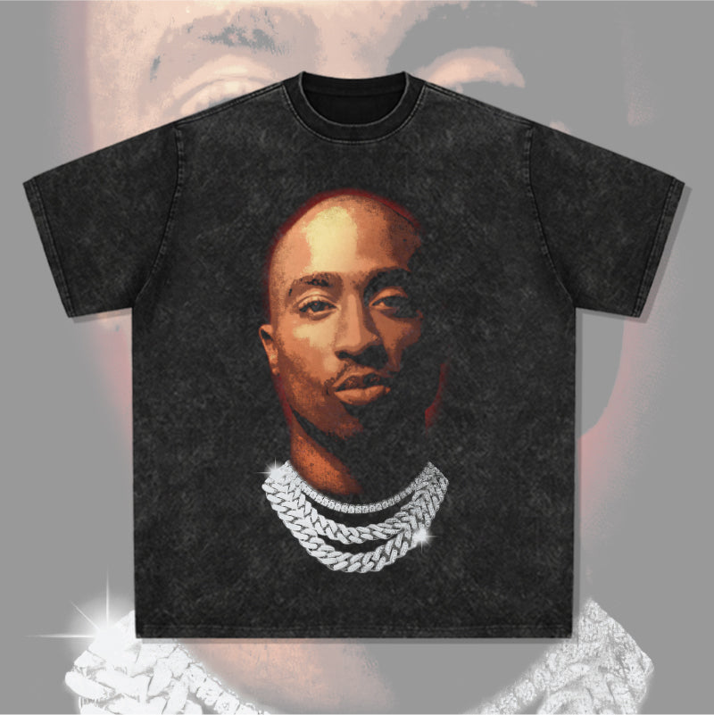 TUPAC BIG FACE TEE