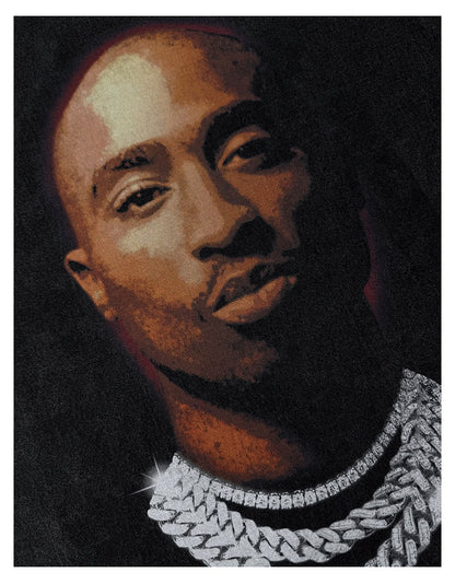 TUPAC BIG FACE TEE