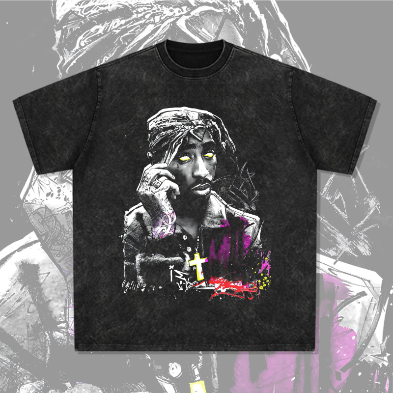 TUPAC GRAFFITI TEE