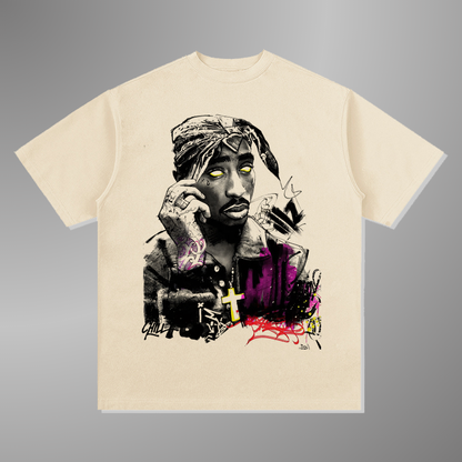 TUPAC GRAFFITI TEE