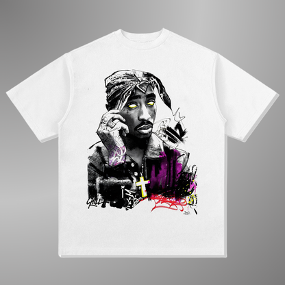 TUPAC GRAFFITI TEE