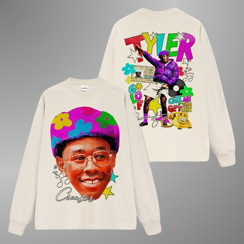 TYLER THE CREATOR BIG FACE TEE[LS] V2