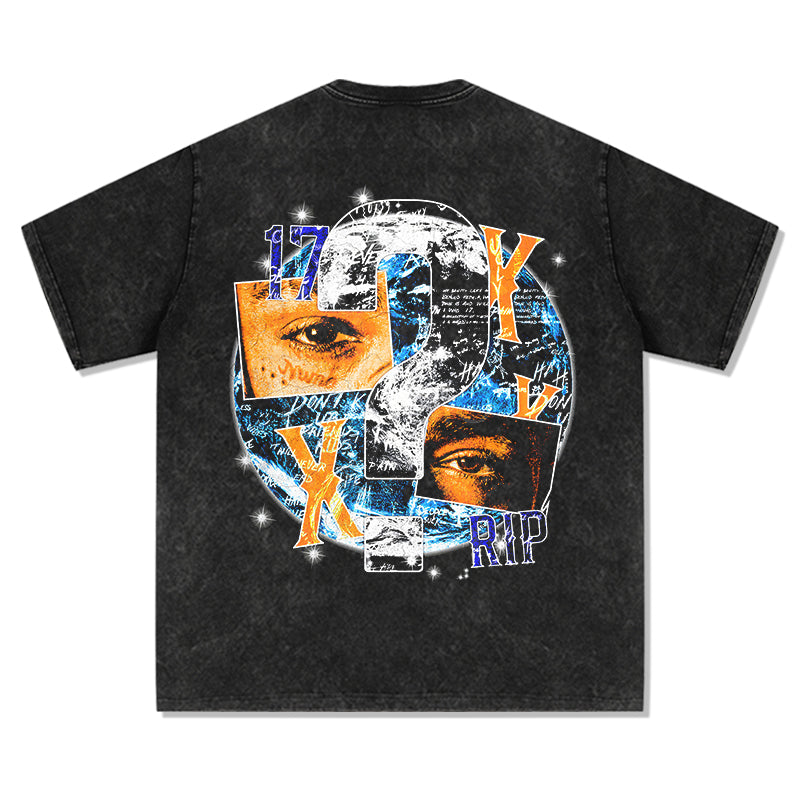 T-SHIRT À GRAND VISAGE XXXTENTACION 