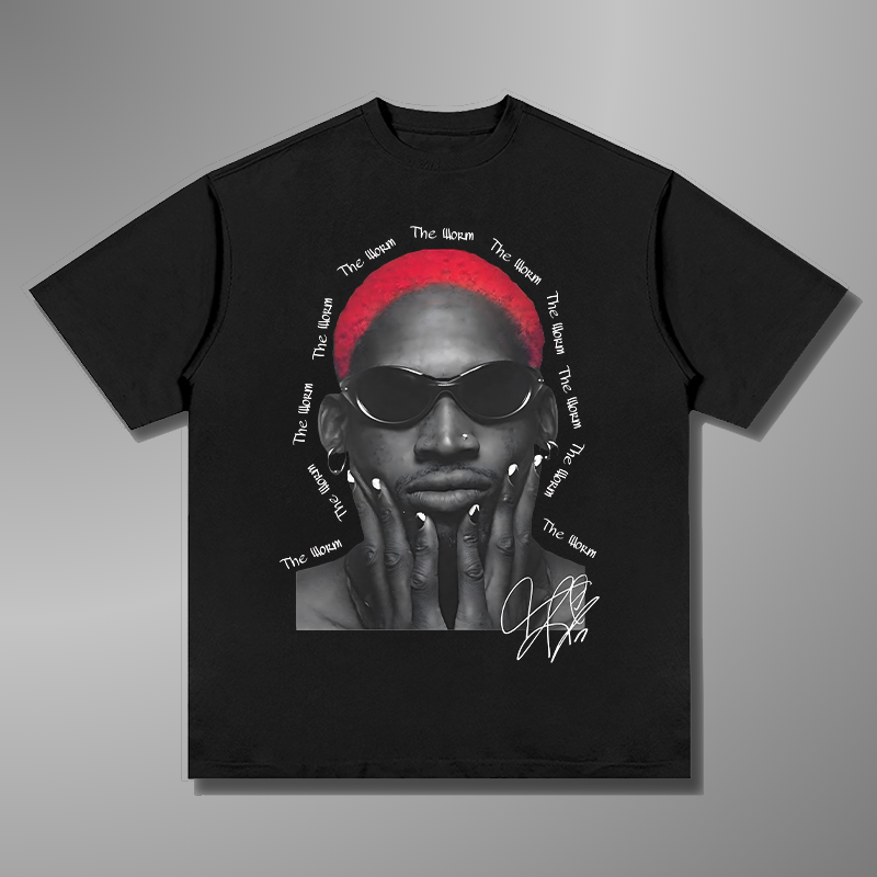 THE WORM BIG FACE TEE